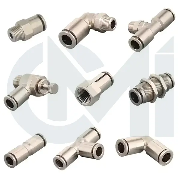 SS Push Pneumatic Fitting